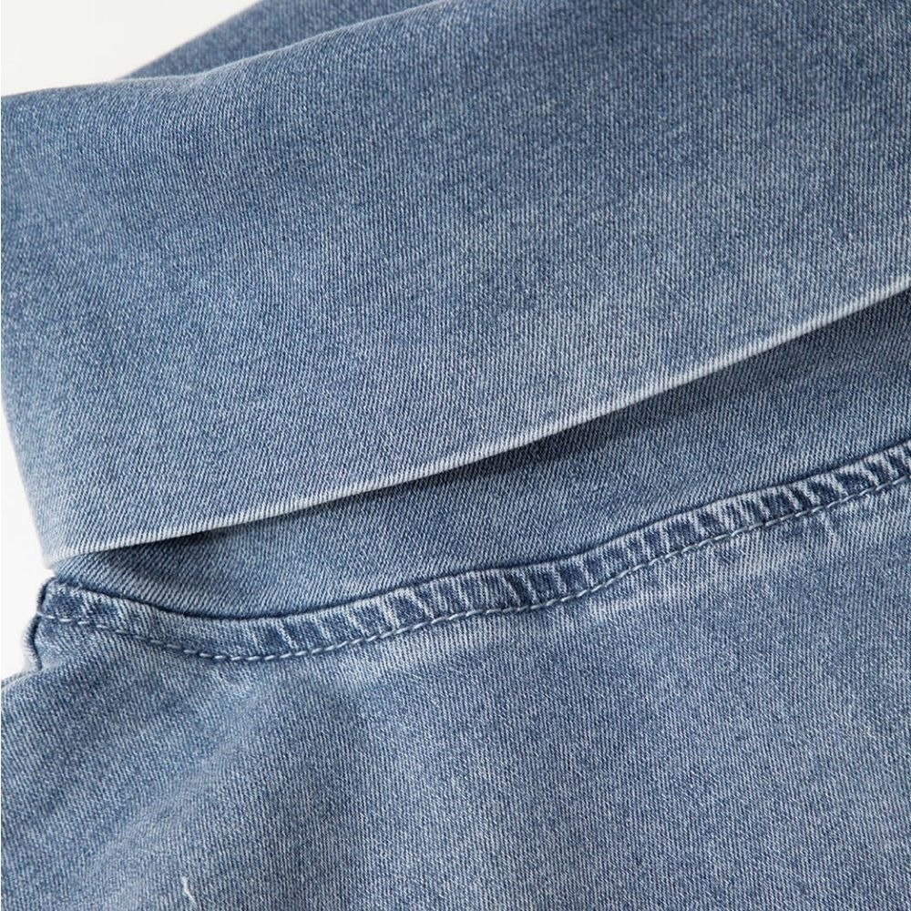 Micas Denim Buckle Sleeveless Top size M - Picture 7 of 7